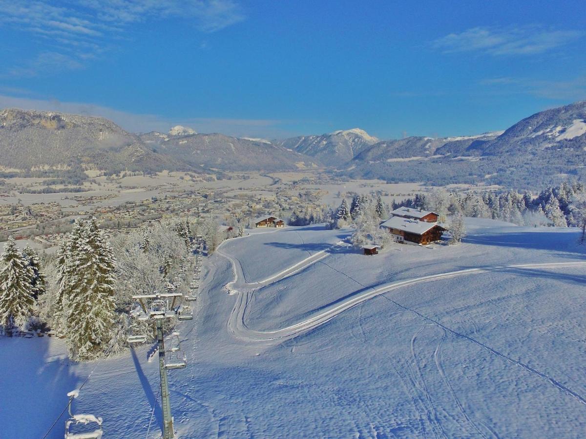 סנט יוהן אין טירול Flat Directly On The Ski Slope With Valley View מראה חיצוני תמונה